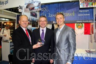 Classic Travel - News - Classic Travel given TRAPER Award