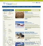 Classic Travel - News - Our New Website & Catalog